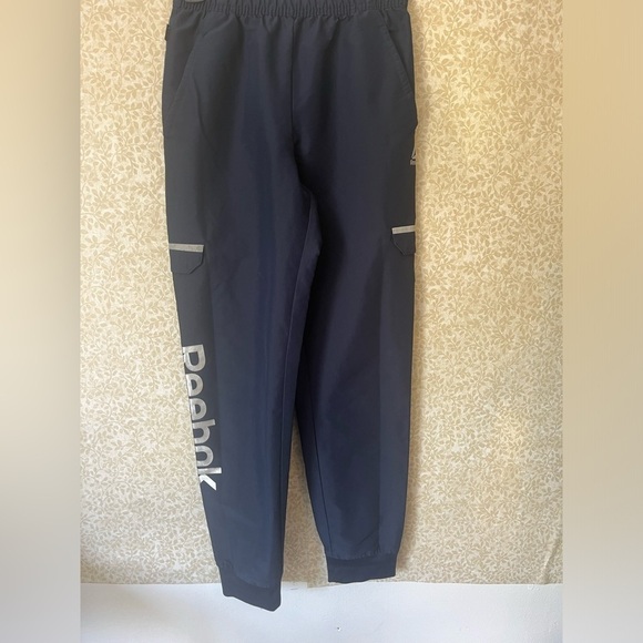 Reebok TEEN boys joggers XL 14/16 blue - Picture 2 of 5